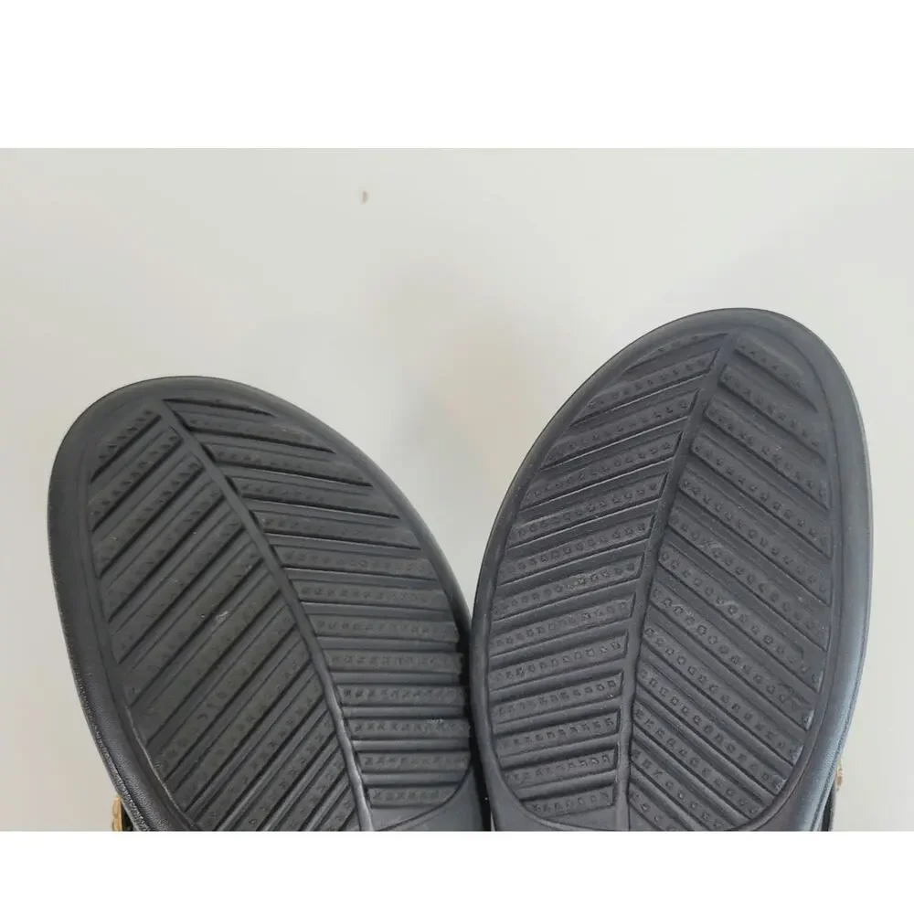 Crocs Sanrah Diamante Wedge Flip Sandal in Black, sz 10 - Picture 15 of 16